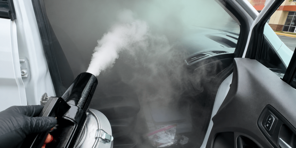 Car odor elimination