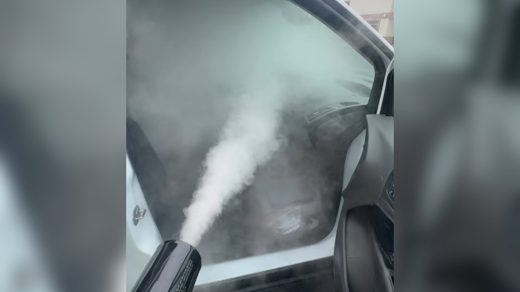 professional car odor removal with thermal fogging