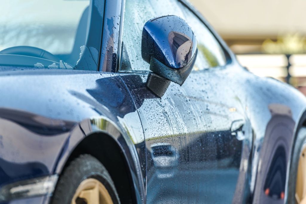Ceramic coating maintenance Charlotte NC water beading